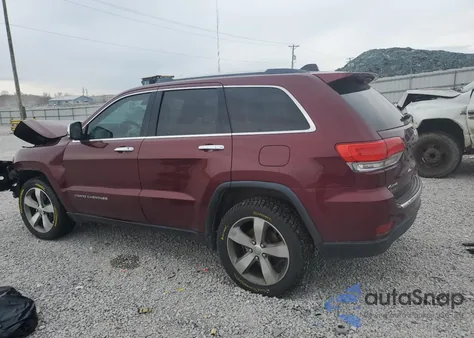 2016 Jeep Grand Cherokee Limited z USA, uszkodzony, nr VIN 1C4RJFBG3GC364018